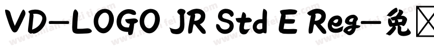 VD-LOGO JR Std E Reg字体转换